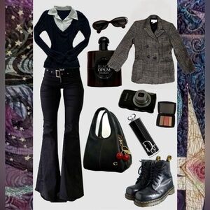 Rare Vintage 80s/90s Authentic Wool Blazer [Size 8P]